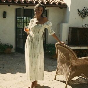 Doen Bijou maxi dress in Painted Bouquet